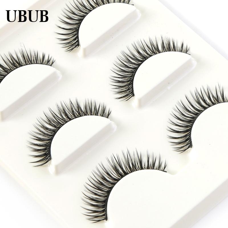 Hand Made Soft Eyelash 3 Pair Professional Charming Natural Long Eyelashe Extensions Sexy Eye lashes Makeup Beauty Tools