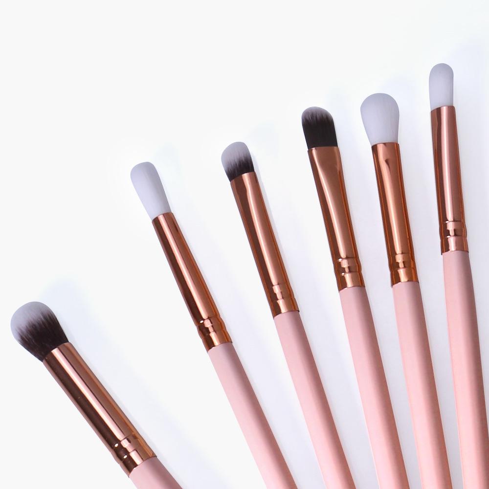 O.TWO.O 12pcs Eye Brushes Set Make up Tool Kit For Eyes Eye Liner Shader natural-synthetic hair