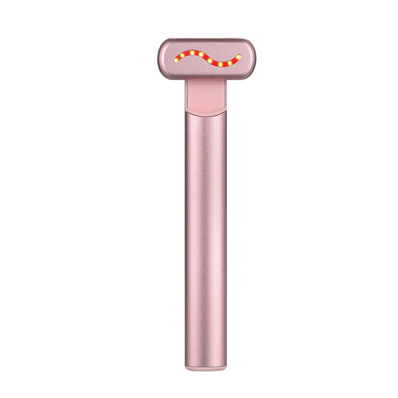 Eye Massager Led Anti Aging Facial Massager Skin Firming Face Beauty Therapy Wand Vibrating Eye Massager Device