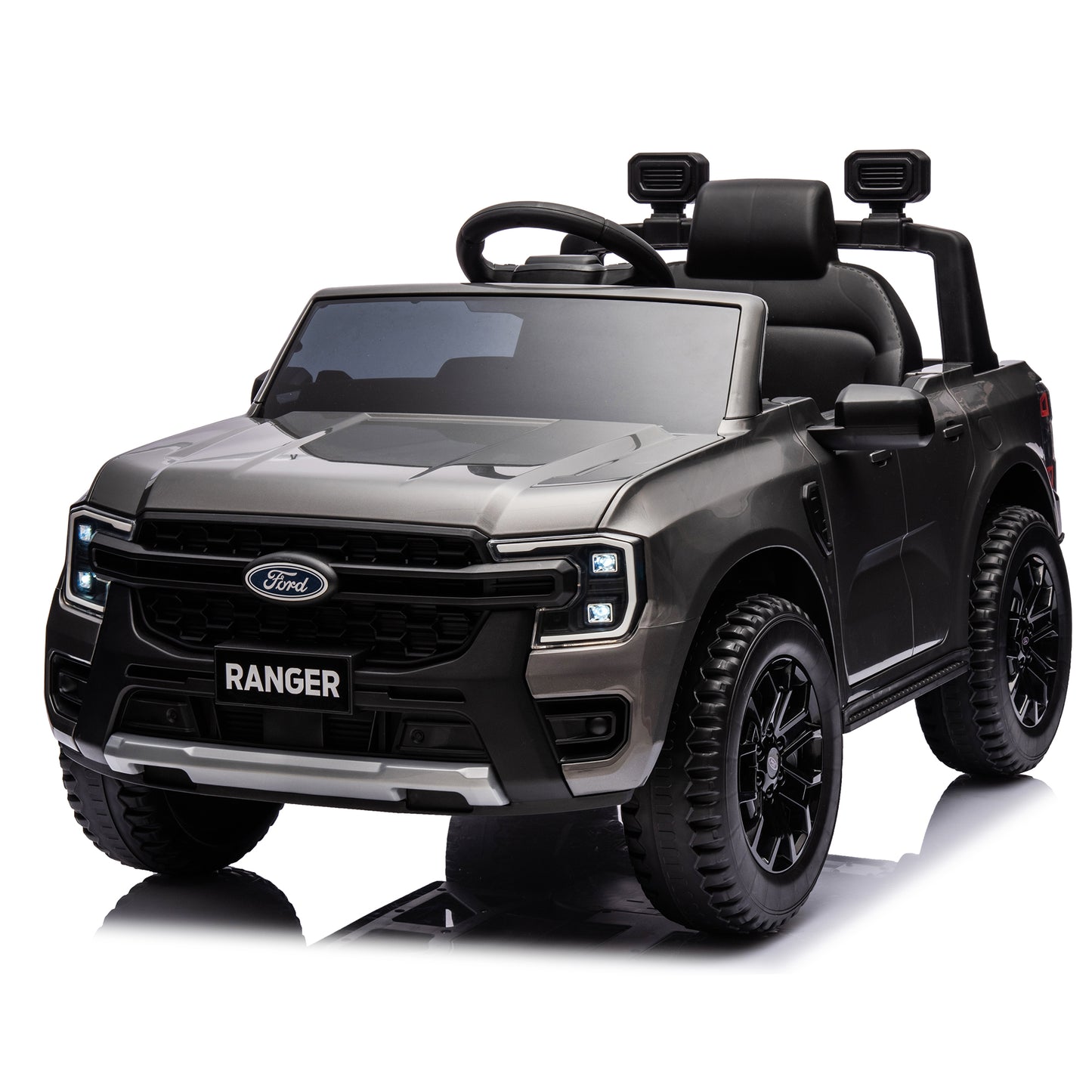 Big Kid Remote Control Car 12V Authorized Ford Ranger, 2WD Speed 1.86-4.97 MPH