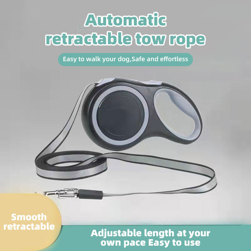 Retractable pet leash with precision core