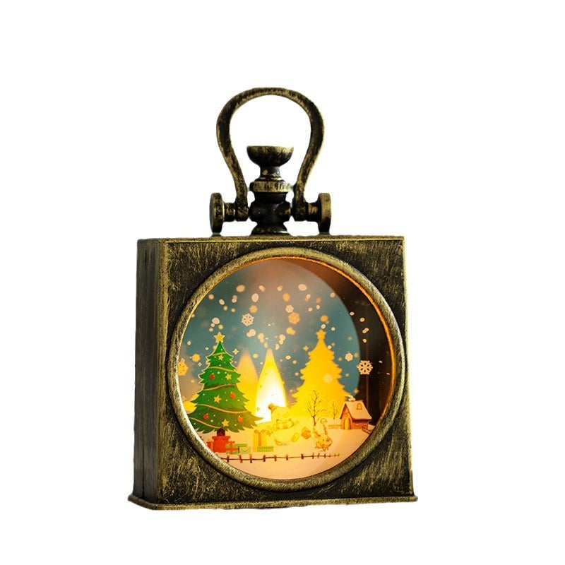 Christmas Decoration Creative Children's Handheld Gift Box Small Night Light