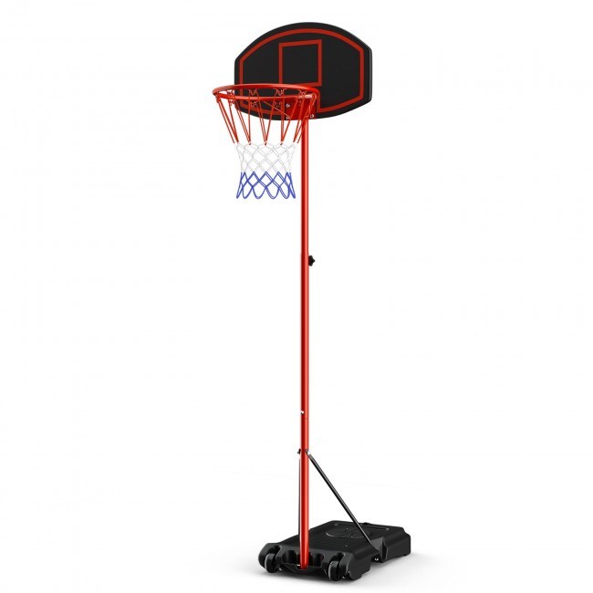 Portable Outdoor Adjustable Basketball Hoop & Stand