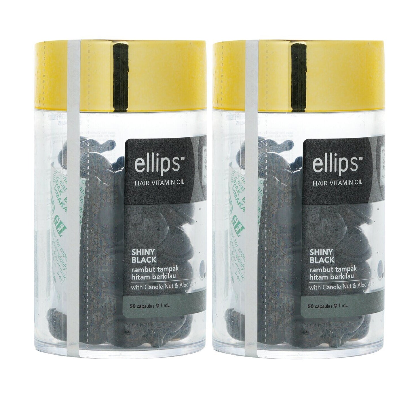 ELLIPS - Hair Vitamin Oil - Shiny Black 2004411 2x50capsules