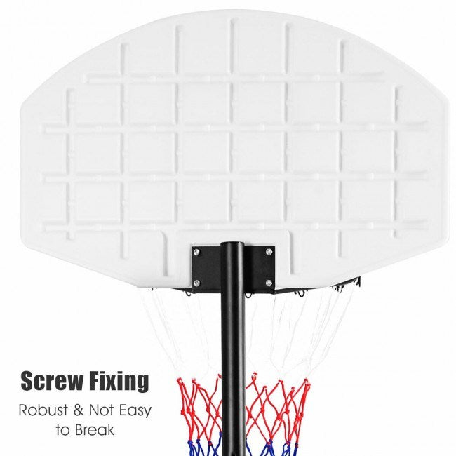 Portable Outdoor Adjustable Basketball Hoop & Stand