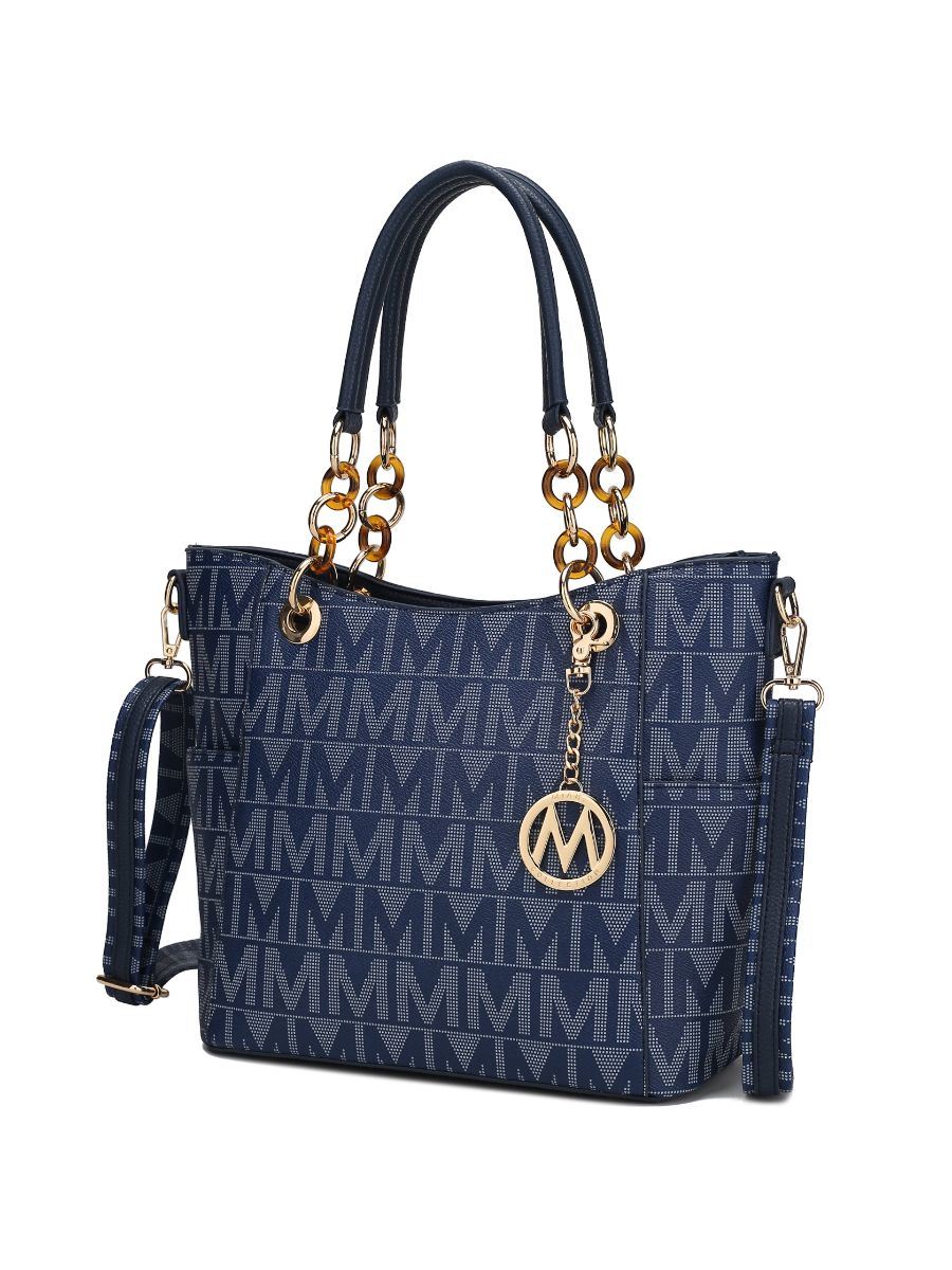 MKF Collection Kissaten Milan M Signature Tote Handbag by Mia k