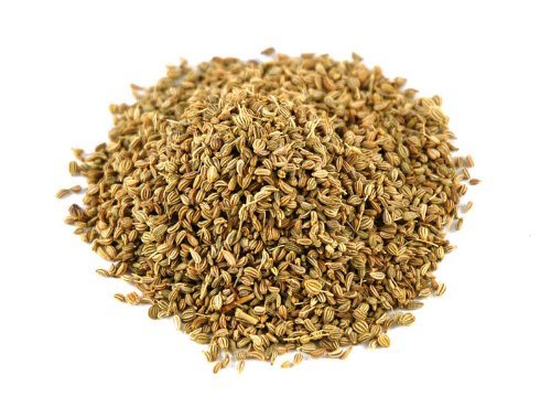 Pride of India – Ajwain Seed Whole – Gourmet Carom Seeds – Flavoring agent for Savory Dishes – Aromatic & Nutrient Dense – Easy to Use – 8 oz. Medium Dual Sifter Jar