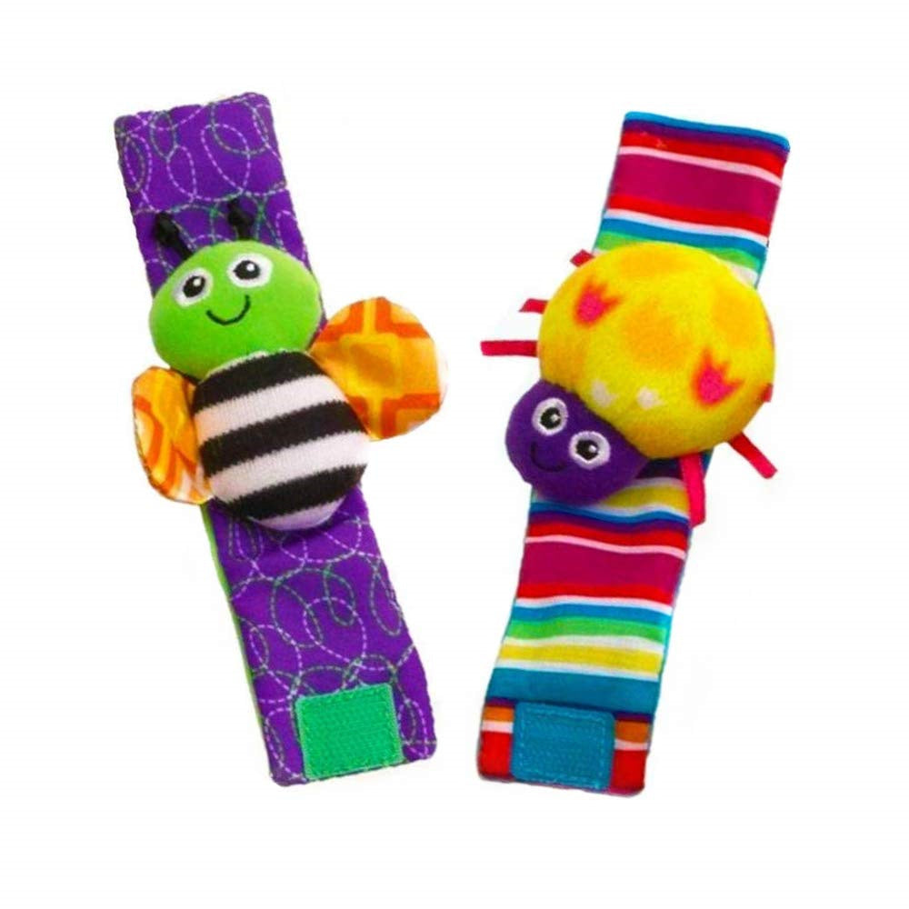 Baby Infant Rattle Bands & Socks Toys 3-6 to 12 Months Girl Boy Learning Toy